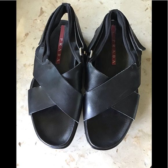 prada dad sandals